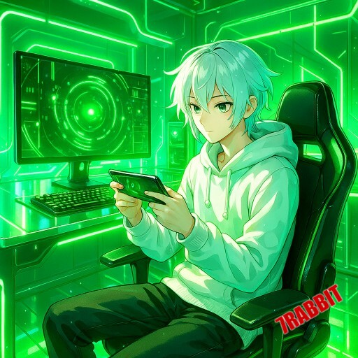 Visual do app 7RABBIT em dispositivos móveis com foco em segurança e praticidade