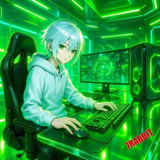 Tela do aplicativo 7RABBIT com interface moderna e notificações em tempo real