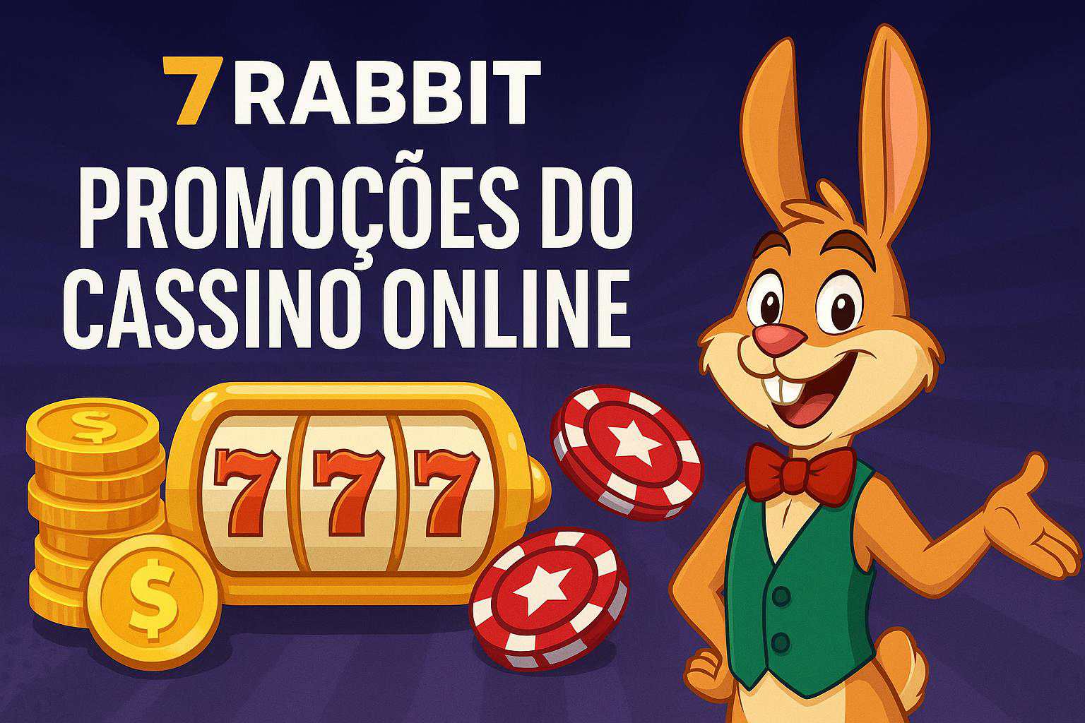 O bônus promocional 7RABBIT é uma ótima maneira de começar sua aventura
