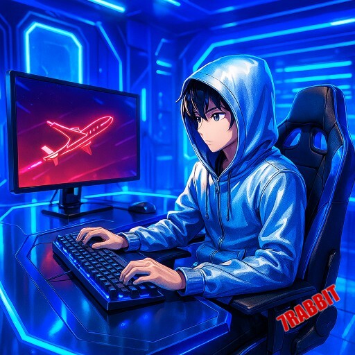 Imagem promocional da 7RABBIT mostrando a plataforma e suas vantagens