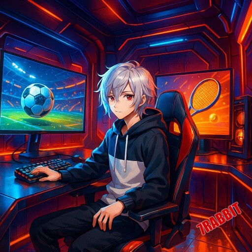 Imagem promocional da 7RABBIT exibindo a plataforma e seus benefícios