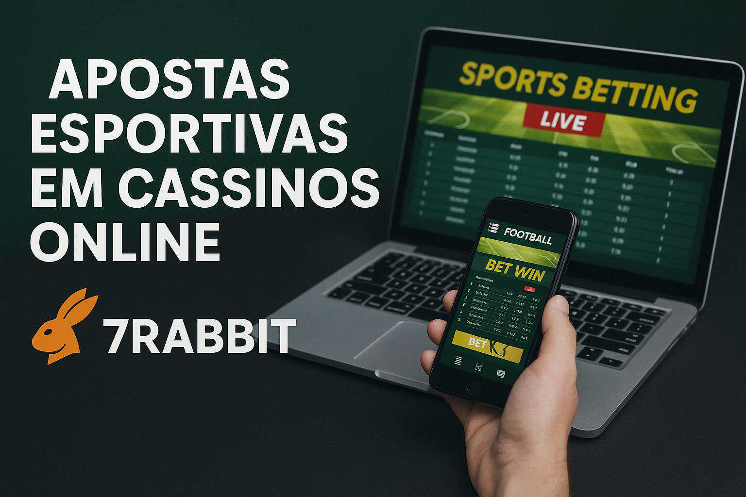Apostas esportivas no cassino online 7RABBIT