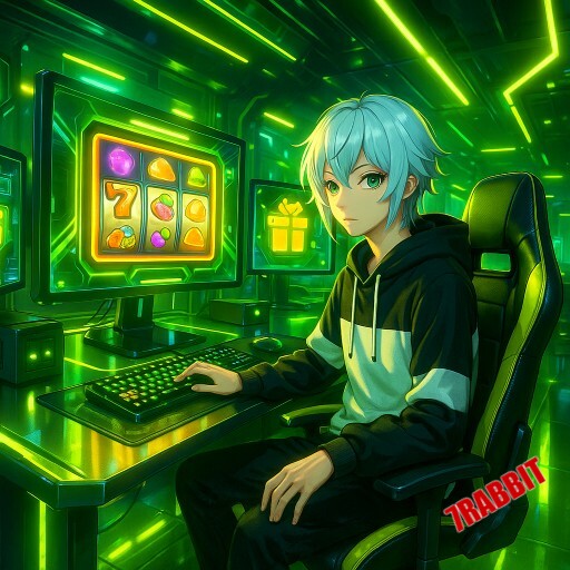 Imagem promocional da 7RABBIT mostrando a plataforma e suas vantagens