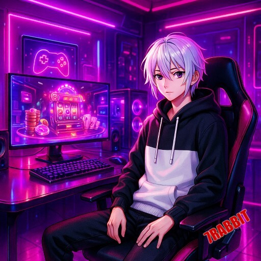 Imagem promocional da 7RABBIT mostrando a plataforma e suas vantagens