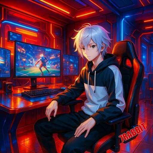 Imagem promocional da 7RABBIT mostrando a plataforma e suas vantagens