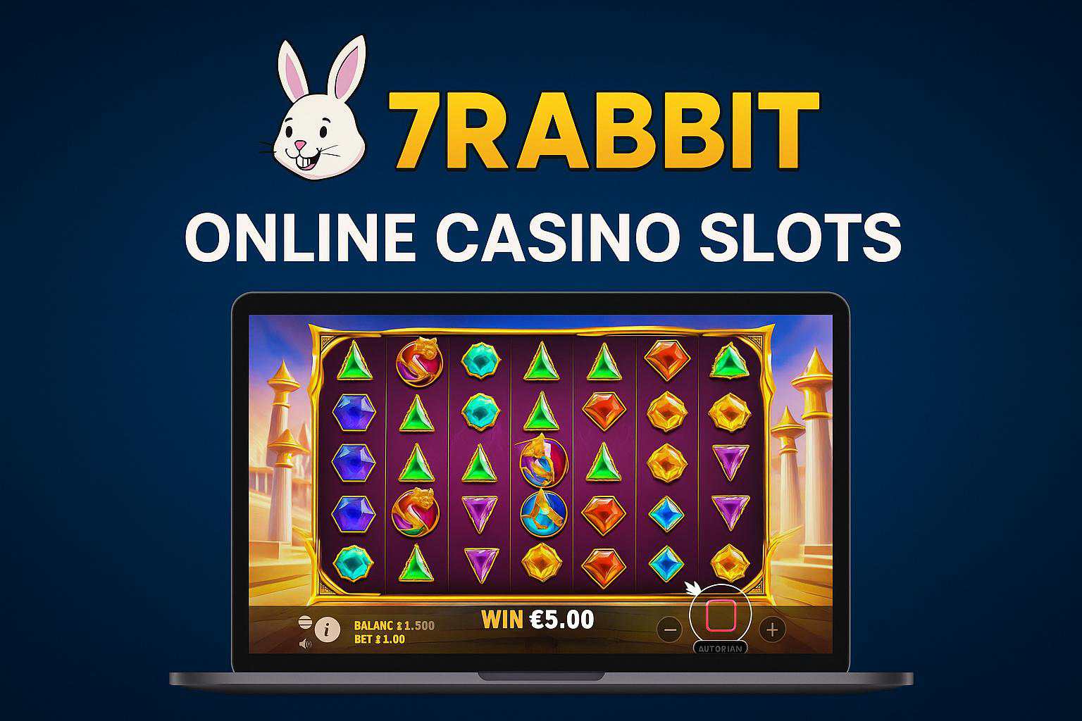 Explore o mundo das slot machines no 7RABBIT Casino
